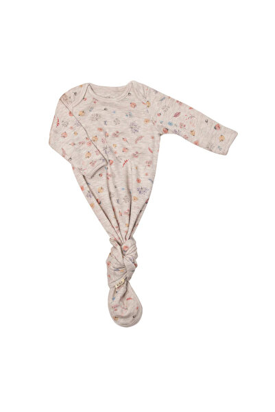 Butik Organic Gots Certified Cotton Unisex Long Sleeve Sleeping Bag with Glov...