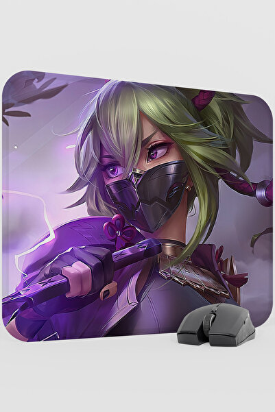 mousepad bastir لوحة ماوس للألعاب من كوكي شينوبو جينشين إمباكت أنيمي جيمر V2 ...