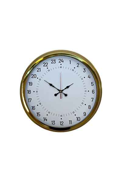 ForWhat 40cm Golden Shaped Prestige Wall Clock for Office Home Office Gift