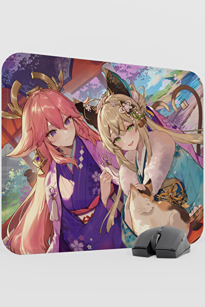 mousepad bastir Kirara Genshin Impact Anime Player V5 - 48X40 XL Gaming Mouse...