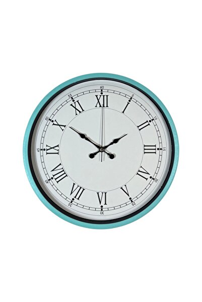 ForWhat 36cm Turquoise Design Decor Wall Clock for Office Home Office Gift