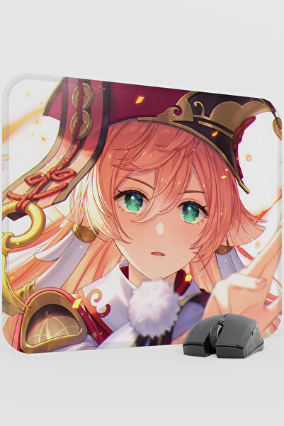 mousepad bastir Yanfei Genshin Impact Anime Player V3 - 48X40 XL لوحة ماوس لل...