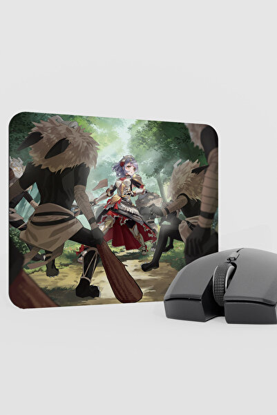 mousepad bastir لوحة ماوس الألعاب نويل جينشين إمباكت أنيمي جيمر V2 - 22X18