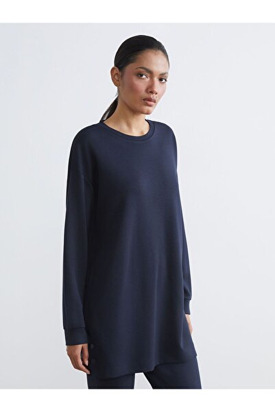 LC Waikiki Soft Touch Oversized Women's Sweatshirt Tunic