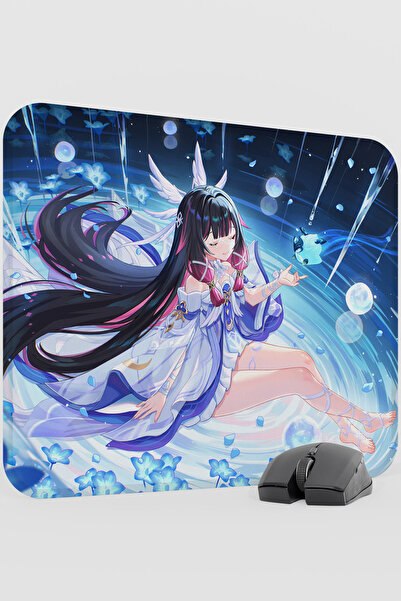 mousepad bastir لوحة ماوس الألعاب كولومبينا (دامسيليت) جينشين إمباكت أنيمي جي...