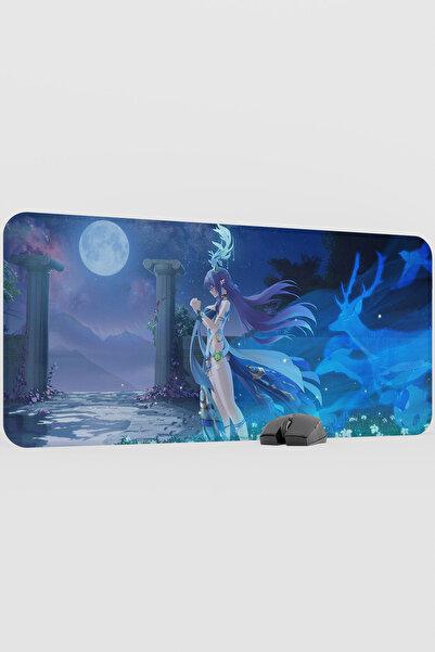 mousepad bastir لوحة ماوس الألعاب Lauma Genshin Impact Anime Player V4 - 90x4...