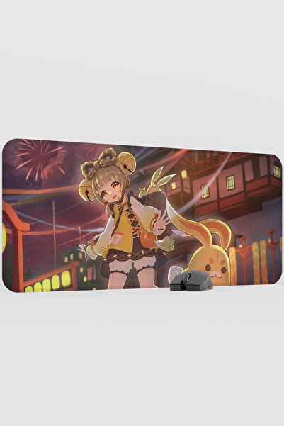 mousepad bastir Yaoyao Genshin Impact Anime Player V2 - 90x40 XXL لوحة ماوس ل...