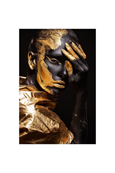 NO BRAND Tablou pe pânză „PPF BGold GnB4” 40x60 cm