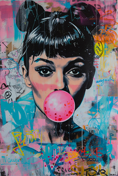 Generic (Unbranded) Tablou pe pânză Pop Art - Ginerva 40x60 cm