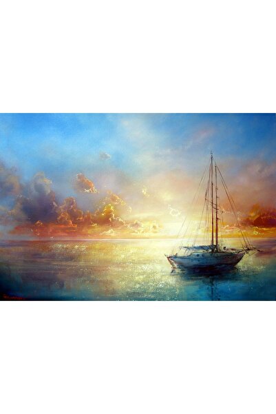 Generic (Unbranded) Tablou nautic pe pânză „PPF Bărci 01” 60x40 cm