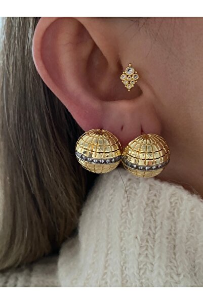 Pinery Jewels Top Kadın Küpe Çifti