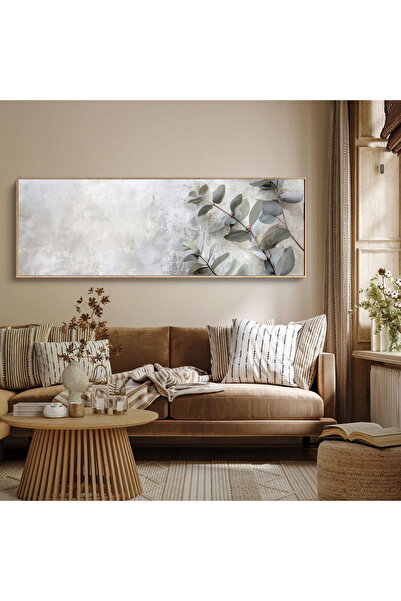 woodhomeworks Tek Parça Gerçek Ahşap Yatay Panorama Çerçeveli Tablo moda tasarım