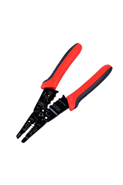 LUXURY ,Kablo Soyucu ve Terminal Sıkıcı Soyucu AWG 10-24 Sıkma AWG 10-22