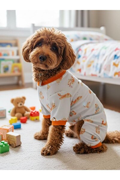 Kemique بيجامة قطنية مريحة للكلاب من كوزي ميو