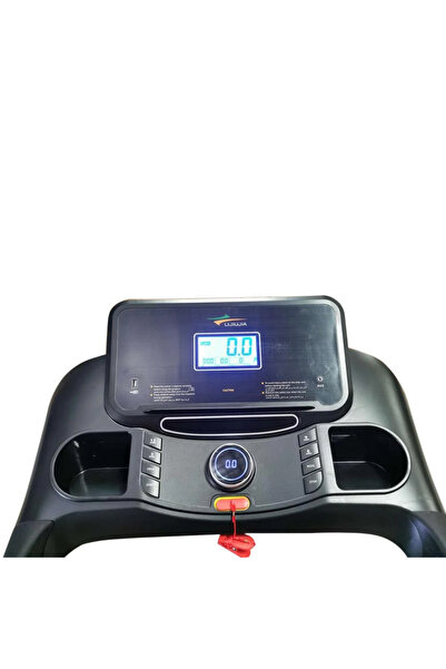 Fitness World يتحمل جهاز المشي وزن 140 كجم، بقوة 4 أحصنة، وشاشة عرض رقمية، ونظام امتصاص الصدمات، و3 مستويات ميل يدوية.