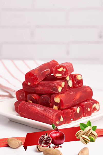Avlu Doğal Ürünler Pomegranate & Pistachio Wick Turkish Delight – 250Gr |   P...