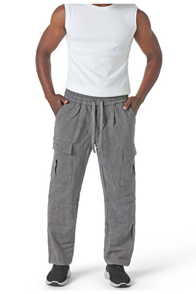 SilverStone Men's wide-leg trousers, comfortable for everyday wear