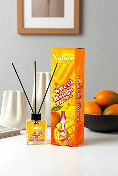Xalore Mango Çubuklu Ev Kokusu 100 ml Sweet Mango | Kalıcı Çubuklu Oda Kokusu