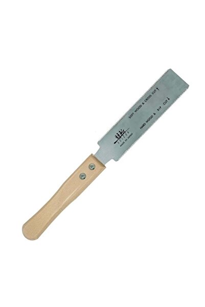 Suizan 2500 Mini Ryoba Japon Testere 15 Cm Ahşap Saplı