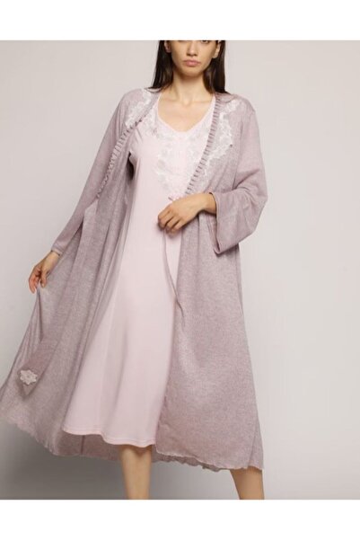 MOOD23 LUNA nightgown and bonnet set