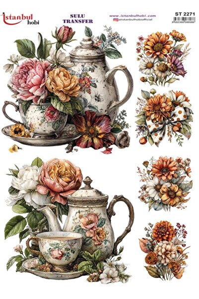 İstanbul Hobi Water Transfer Paper 25X35Cm St-2271