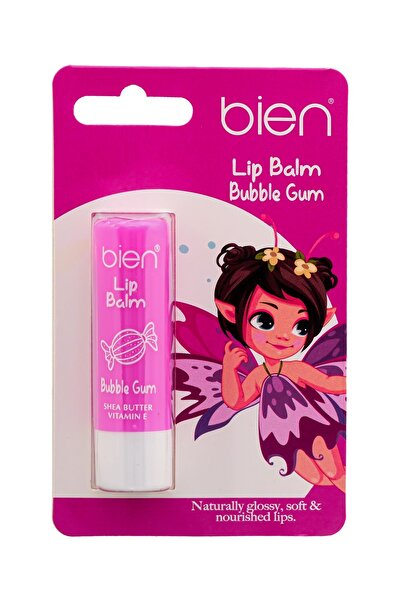 Bien Professional Bubble Gum Nemlendirici Dudak Kids Lip Balm Shea Yağı ve Vi...