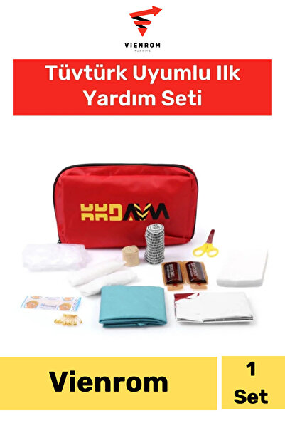 Vienrom #Trafik&İlkYardımSetleri Ilk Yardım Çantalı Set Acil Ev Iş Yeri Araba...