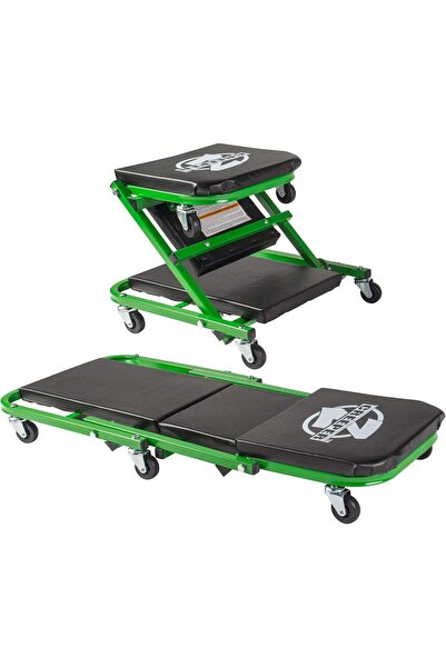 Generic زاحف ميكانيكي Pro-LifT C-2036DG أسود/أخضر 300 رطل