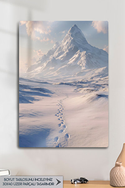 DekorHane Metal Glossy Print - but Why, Nihilistic Penguin, Motivational Pain...