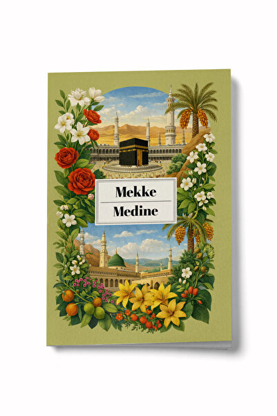 Bi Dünya Haber Geografie Ummit 21 Mecca Medina A6 Mini-caiet cu linii Blocnotes
