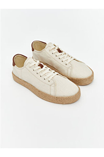 LC Waikiki Artı-Store Women's Lace-Up Sneakers with Round Toe Design and Stra...