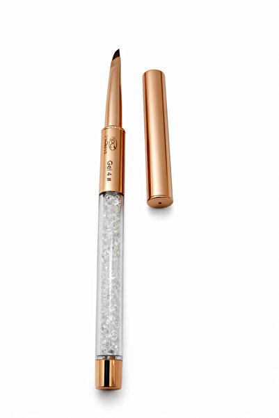 OEM Επαγγελματική βούρτσα για νύχια με τζελ και κρύσταλλα – λοξή άκρη