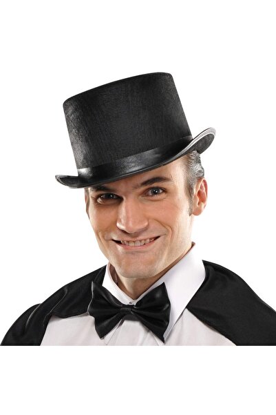 ForWhat 12cm Black Felt Fedora Hat for Office Home Office Event Show Magician...