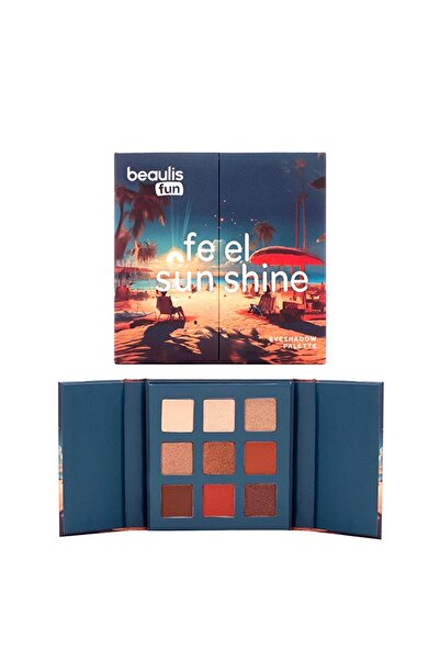 beaulis fun 107 FEEL SUN SHINE eyeshadows in 9 popular colors (original produ...