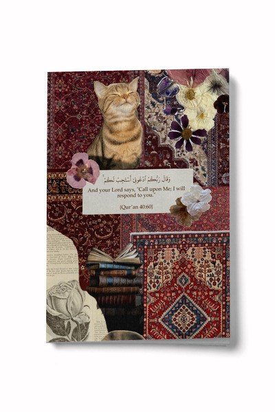 Bi Dünya Haber Seria Colaj 52 Roagă-te pentru Domnul A6 Mini caiet cu linii B...