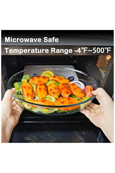 HOME AURAA Bakeware set – Glass set of 3 pcs