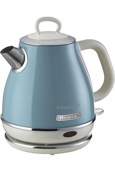 BRF Elizberrasell Ariete Vintage Electric Water Heater 1 Liter Blue 2868/05 -...