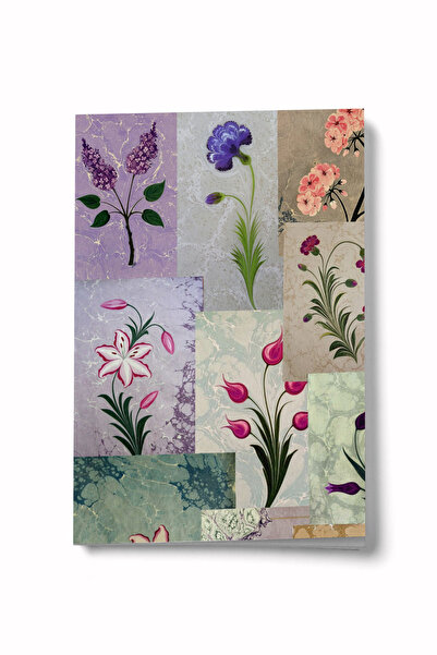 Bi Dünya Haber Seria Artă 3 Lalezar A6 Mini-caiet cu linii Blocnotes