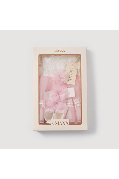 LOVE MAXX Baby Girl Karalin Mevlüt Set