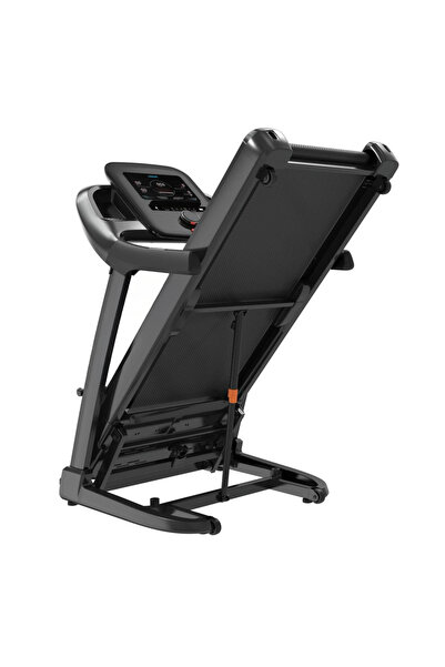 Fitness World يتحمل جهاز المشي وزن 130 كجم، بقوة 3 أحصنة، وشاشة عرض رقمية، ونظام امتصاص الصدمات، ومستويات ميل تلقائية من 0 إلى 18%.