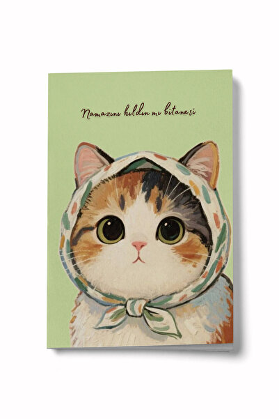 Bi Dünya Haber هل قمت بإجراء صلاة؟ دفتر ملاحظات صغير مسطر من نوع Bitanesi A6