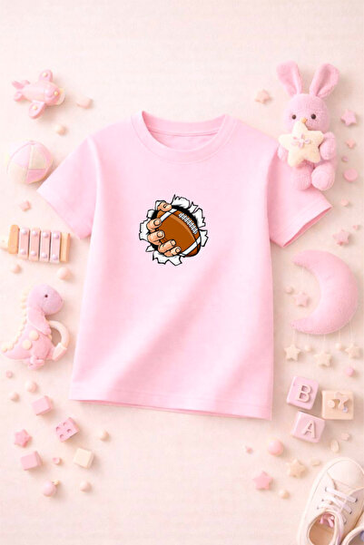 SPORTİVEA Football Themed Printed Girls Boys Tshirt T-Shirt Tee Comfortable S...