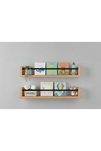 EGN WOODS 80X9 2-Piece Atlantic Pine Mdf Baby Room Organizer Children's Room ...