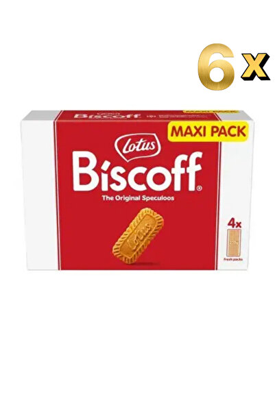 Lotus Biscoff Karamelize Bisküvi (250 G x 4ad) Adet Maxi Pack X 6.ad