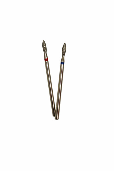 OEM Capete freză diamantate tip flacără pentru manichiură și pedichiură – set...