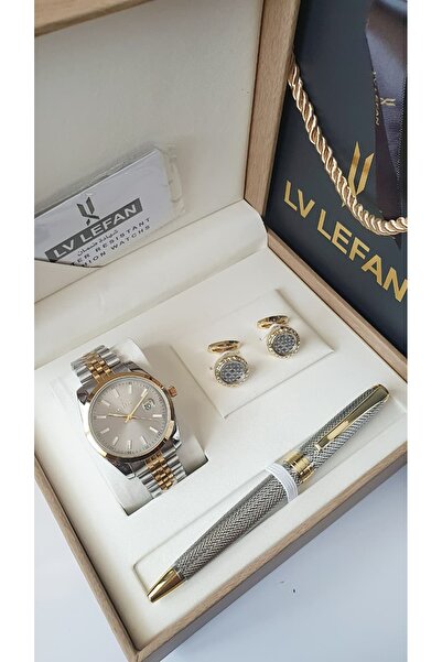 LV LEFAN Men's watch set