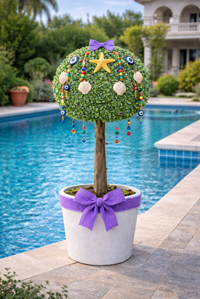 Marrone Mor Güzellik 50 Cm Decoratiuni pentru copac, terasă, grădină, balcon