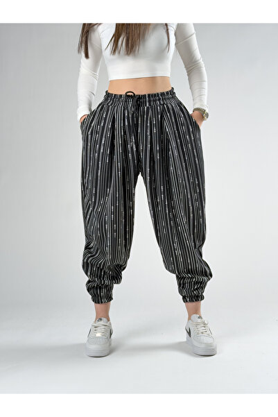 COCOPELLI Rain Patterned Women's Jogger Pants Coc2756