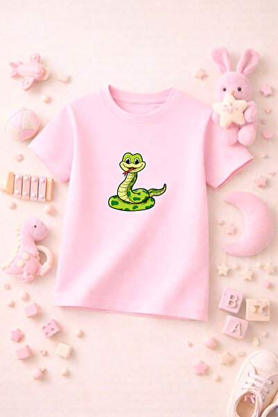 SPORTİVEA Printed Cute Kids Tshirt T-Shirt Tee Comfortable Soft 100% Cotton
