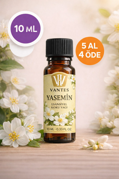 VANTES Yasemin Esansiyel Uçucu Koku Yağı Buhurdanlık Yağı Difüzör Esansı Hobi...